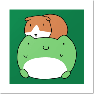 Guinea Pig and Frog Posters and Art